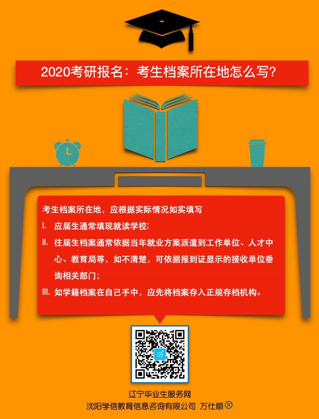 2020考研报名：辽宁考生档案所在地怎么写？